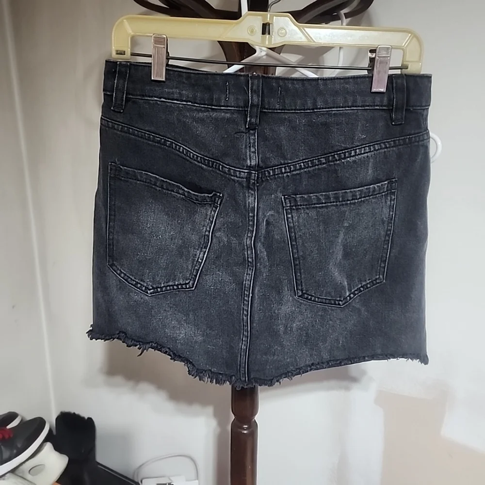 We The Free Denim Mini Skirt. Size 29